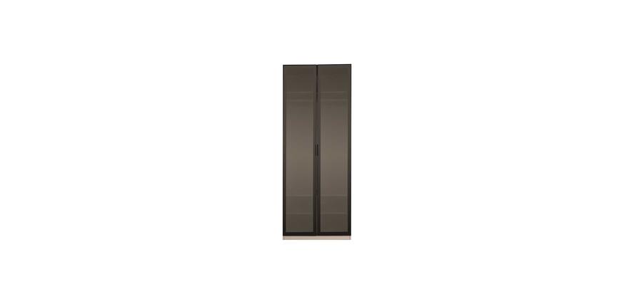 Double Seat Sofa Wardrobe with Geralt Glass Cover (with drawer)