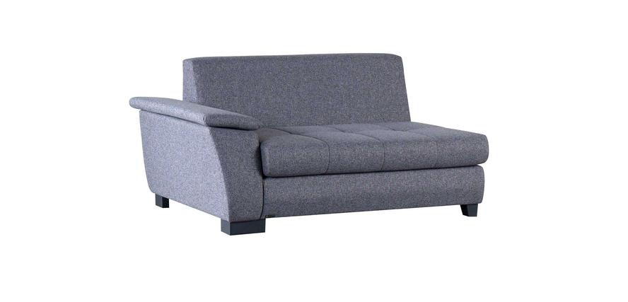 New Riva Plus Double Seat Sofa Unit right/left gray foot