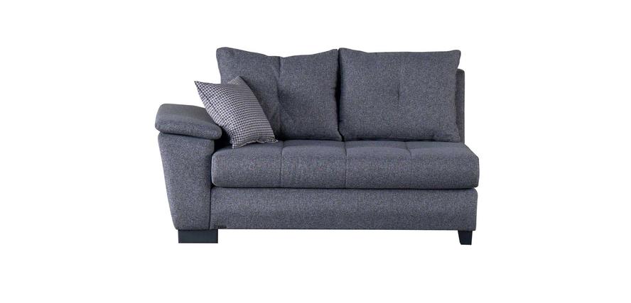 New Riva Plus Double Seat Sofa Unit right/left gray foot