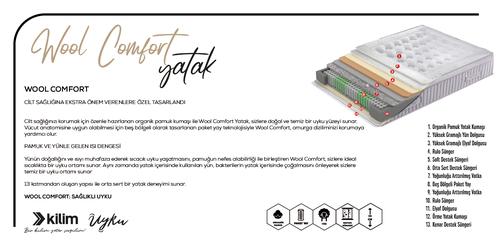 Wool Comfort Yatak 100x200