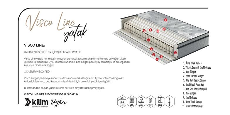 Visco Line Yatak 90X190